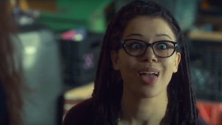 Tatiana Maslany mixes up her characters in this <i>Orphan Black</i> blooper reel
